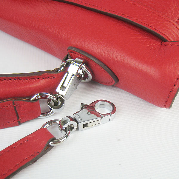 High Quality Hermes Kelly 35cm Togo Leather Bag Red 6308